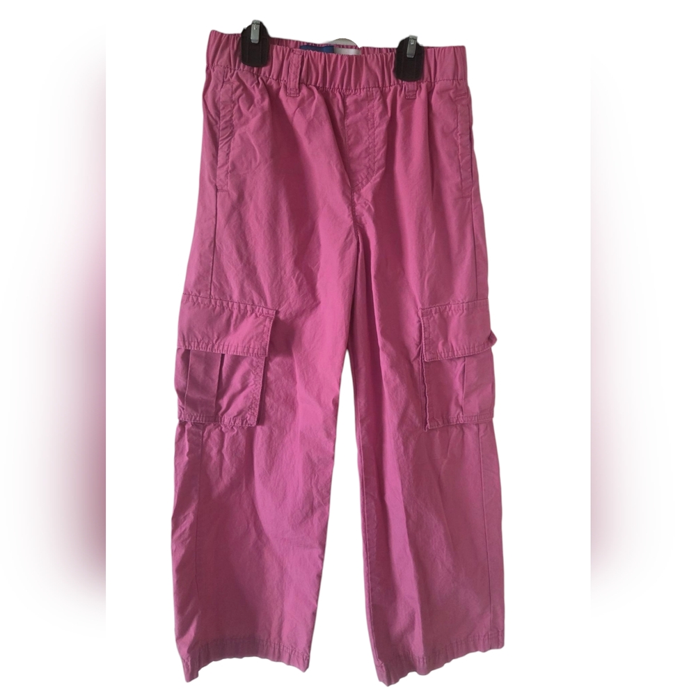 Old Navy Kids Pink Elastic Waist Cargo Pants